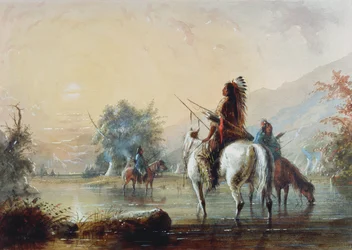 Obozowisko Indian Crow, 1837
